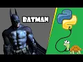 Batman Drawing in Python