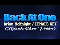 Lagu BACK AT ONE - Brian McKnight/FEMALE KEY (KARAOKE PIANO VERSION)