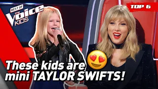 Download The BEST TAYLOR SWIFT Covers on The Voice! 😍 | Top 6 MP3