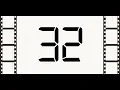 Countdown from 32 to 0 Retro