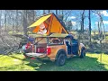 This Ford Ranger is a Home on Wheels with Go Fast Campers Wedge Truck Camper