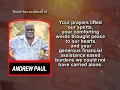Andrew Paul Thank You-