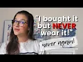 How To Stop Buying Clothes You Never Wear