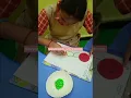 Circle Printing Activity for children with Autism AD navyasreechilddevolopment