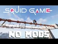 I Made Squid Game In Minecraft Glass Bridge Game