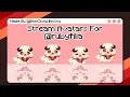 Aseprite - Animated Pixel Magical Sheep Stream Avatars Time Lapse