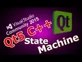 Qt5 C How To Create State Machine In Qt QStateMachine QEventTransition