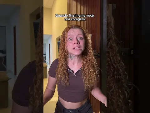 Quando você perde a noção do perigo😂