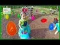 Download Lagu Princess Anna Goes on Big Easter Egg Hunt for Huge Surprise Eggs!