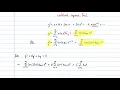 Lecture 16 Summary Application of Recurrence Relations to Differential Equations