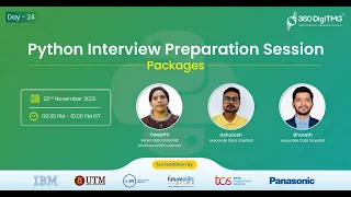 Python Interview Preparation Session Packages Day 24 360DigiTMG