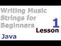 Lesson 1 JFugue 5 Music String Downloading Jfugue 5 Notes Chords