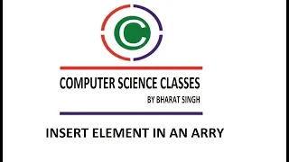of Insertion into an Array Algorithm of Insertion in Array Insertion Algorithm
