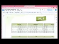 How to Create a Printable Calendar in Google Docs EASY