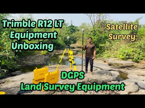 Download MP3 New Trimble R12 LT DGPS Survey Machine Unboxing | Latest Equipment in Land Surveying | Price | Part1