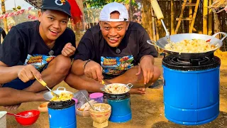 MASAK PAKAI ALAT MINI DI RUMAH-RUMAHAN !! Bikin Nasi Goreng Mini !!