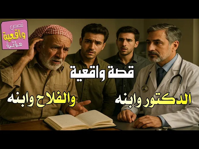 ⁣قصة الدكتور والفلاح… علاقة عمر كشفها دفتر بسيط!