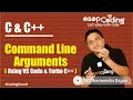 Command line arguments in C Using VS Code Turbo C for beginner -