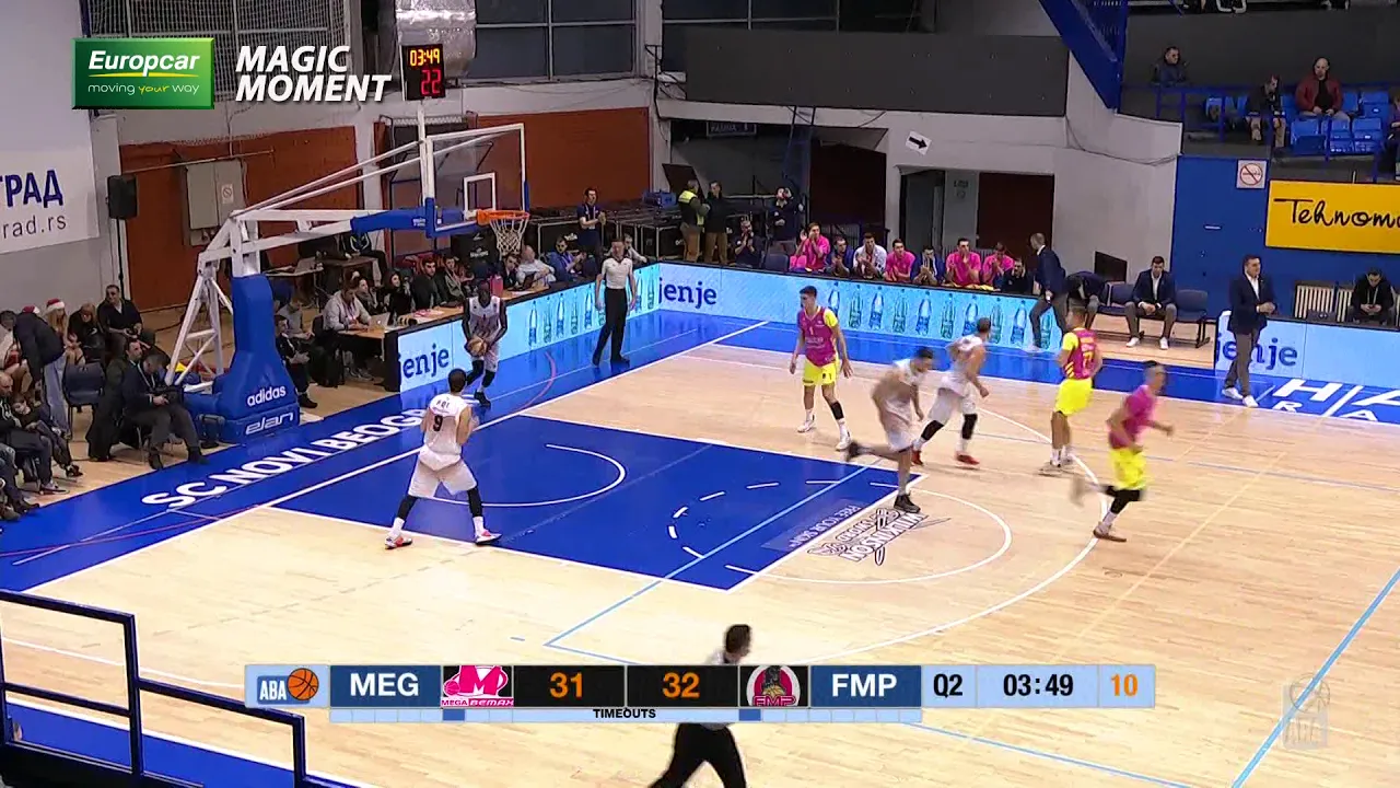 Europcar MAGIC MOMENT: That feint made by Kendrick Perry... (Mega Bemax - FMP, 30.12.2019)