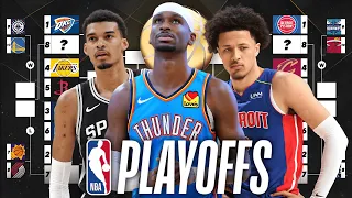 Predicting EVERY Series in the 2026 NBA Playoffs FULL Bracket Predictions Finals Pick