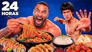 Fiz a DIETA DO BRUCE LEE por 1 Dia!