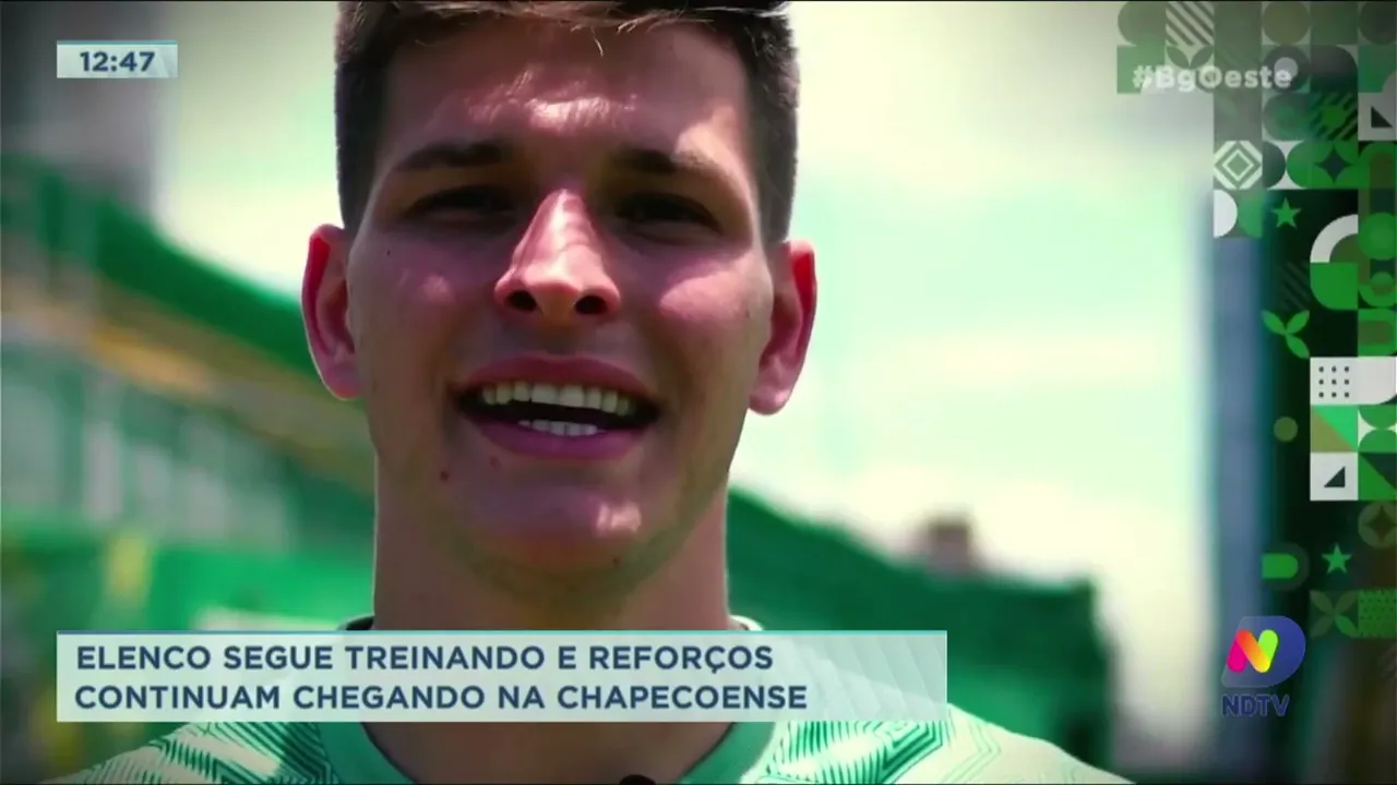 Elenco segue treinando e reforços continuam chegando na Chapecoense