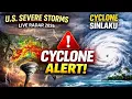 U S Severe Weather Alert Live Radar Update 2026 Cyclone Sinlaku in the