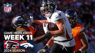 Atlanta Falcons vs Denver Broncos Game Highlights NFL 2024 Season Week 11