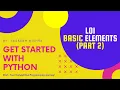 01 - Basic Elements Part-2 Python for Beginners Python tutorial Python full Course Hindi