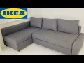 How to Switch Sides on the FRIHETEN Corner sofa-bed with storage Skiftebo dark gray