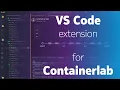 VS Code extension for Containerlab