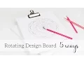 Totally-Tiffany Rotating Design Board 5 Ways