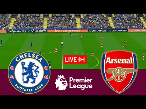 Video Thumbnail: [LIVE] Chelsea vs Arsenal Premier League 25/26 Full Match - Video Game Simulation