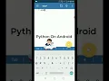 How to run Python On Android Visit our channel for amazing stuff