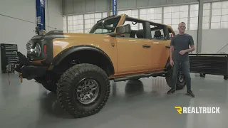 How to Install Ionic 5 Black Curved Nerf Bars on a 2022 Ford Bronco