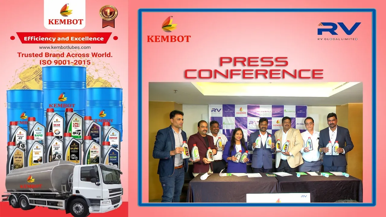 RV Global Limited Launch KEMBOT Lubricants in India and Global Markets