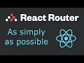 React Router tutorial react-router-dom in 5 minutes