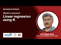 Lec 29 Linear regression using R