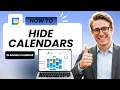 How to Hide Calendars from the List Updated 2026