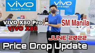 VIVO Price Drop Update June 2022, Vivo X80 Pro, X80, V21 5G, V23 5G, V23e 5G, Y76 5G, Y73,Y33s,Y21T