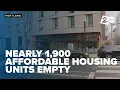 Nearly 1 900 affordable housing units sit empty across Portland