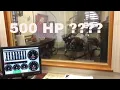 LT1 383 engine dyno Dart heads