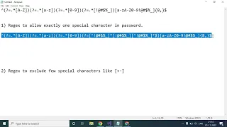 Regex to allow exactly one special character and Restrict few special characters in password