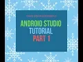 How to make Sign up User Interface Using Linear Layout in Android studio part 1