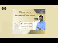 Webinar on Java Backend Development GeeksforGeeks