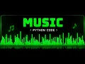 Audio Visualizer in Python