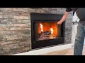 Lighting a Gas Fireplace With a Key Valve
