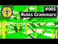 Wasp for Grasshopper - Tutorial Rules Grammars