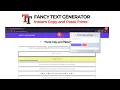 Fancy Text Generator - Copy and Paste Fonts