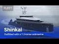 Download Lagu Shinkai outfitted with a 7.2-tonne submarine | Feadship